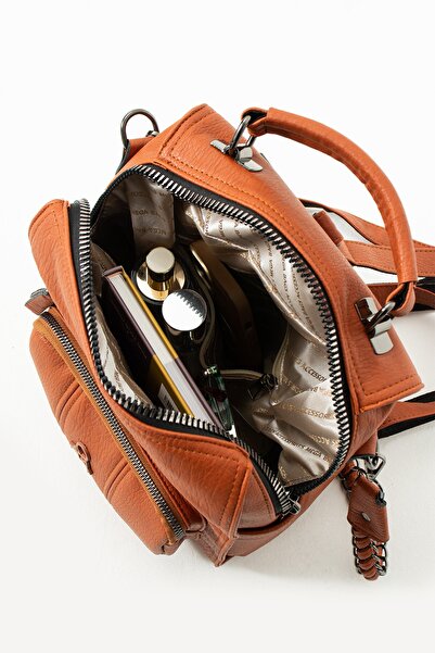 Teal Collection Women's Leather Backpack