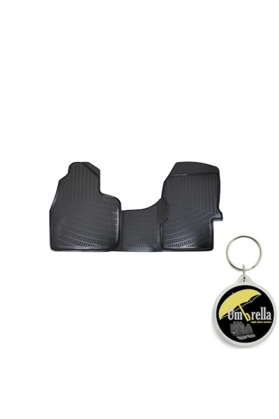 Umbrella Set 2 covorașe cauciuc tip Premium Line 3D pentru MERCEDES SPRINTER III 2019+ și breloc