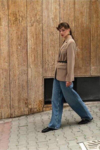 cemo Premium Kalite Tay Tüyü Blazer