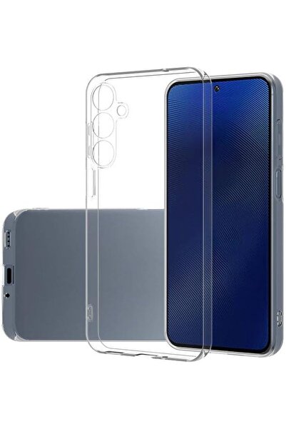 Nezih Case Samsung Galaxy S25 FE Kılıf Uyumlu Yumuşak Esnek 3d Süper Şeffaf S...