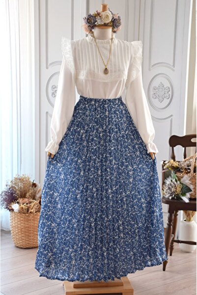 EMİNOS BUTİK Piliseli Etek