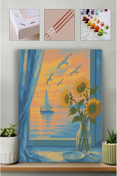 Carmen Sayılarla Boyama Seti - Gün Batımı