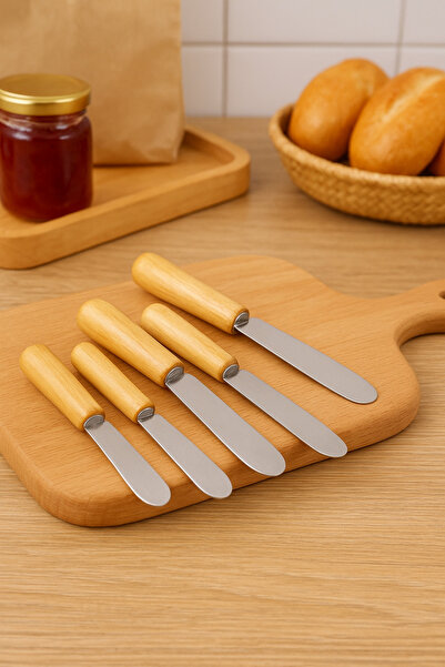 Emal Home 6 Bamboo Serving Knives