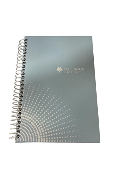 tüftürük Pastel Cover 17X24 100 Sheets Unlined Spiral Notebook