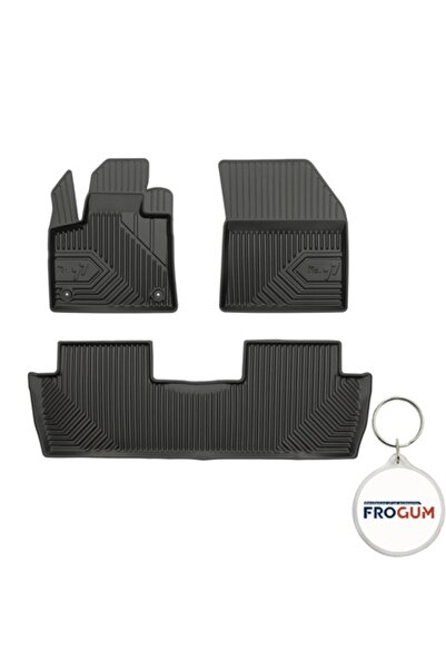 FroGum Set 3 covorașe auto din cauciuc Premium 3D pentru Peugeot 5008 II (201...