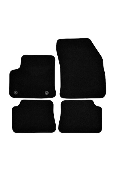 J&J automotive Set covorașe auto din velur Premium negru, OPEL Corsa F electr...