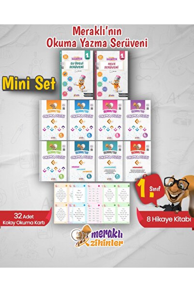 meraklı zihinler 1.SINIF MİNİ OKUMA SETİ (10'SET)