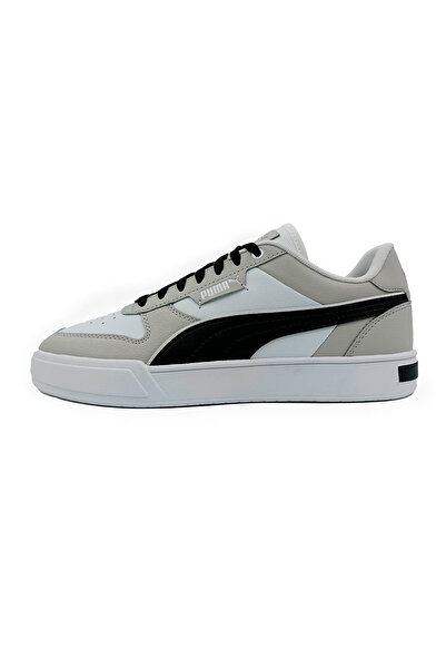 Puma Caven Dime Sneaker Gray White Walking Shoes 384953-27