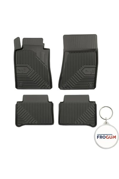 FroGum Set 4 covorașe auto din cauciuc tip tavă Premium 3D pentru Mercedes CLS W219, an de fabricație 06.2004 - 10.2010