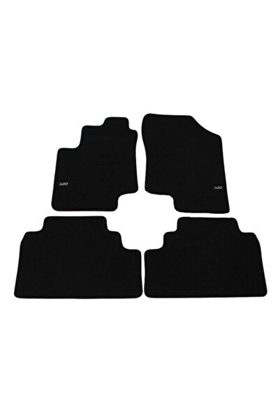 J&J automotive Set covorașe auto din velur cu logo, Hyundai ix20, 2010-2019, ...