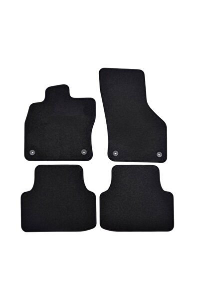 J&J automotive Set covorase din velur Premium negru, SEAT Leon, 2020-, 4 buc