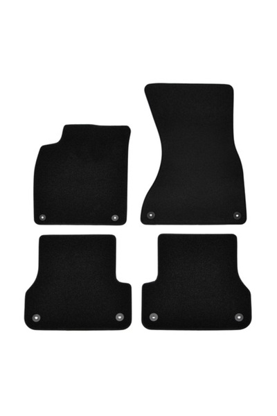 J&J automotive Set covorase din velur Premium negru, AUDI A7, 2010-2018, 4 buc