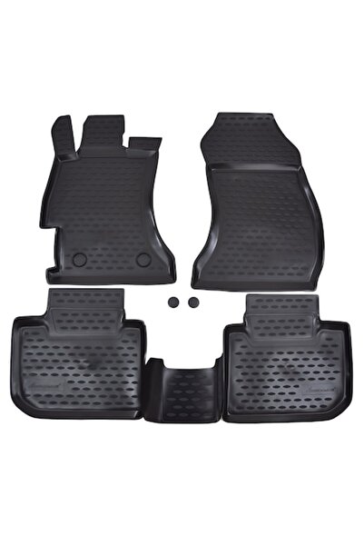 Subaru Premium Rubber Tray Mats, XV, 2012-2017, 4 pieces