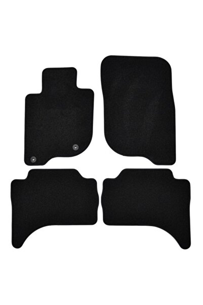 J&J automotive Set covorase din velur Premium negru, MITSUBISHI L200, 2015-2018, 4 buc
