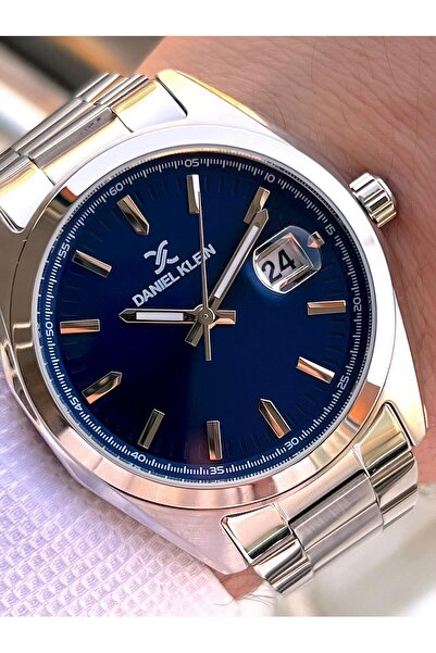 Daniel Klein Classic Men's Wristwatch Steel Band 3 Atm Water Resistant Bracelet Gift Vs.Blkt.0602