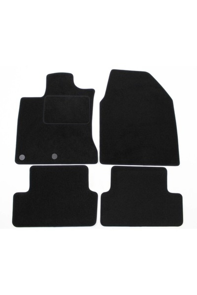 J&J automotive Set covorașe velur, Nissan Qashqai(+2), 2006-2013, 4 bucăți