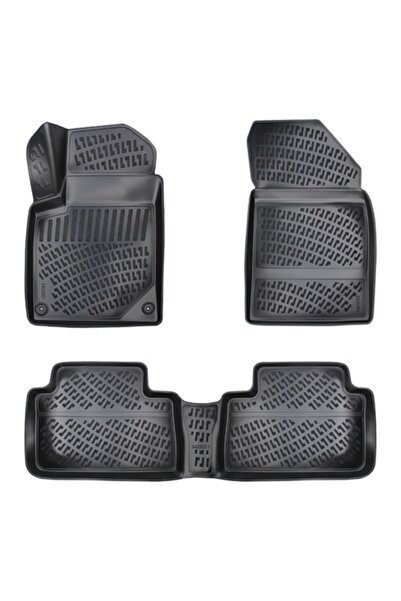 Umbrella Set covorașe auto din cauciuc pentru Peugeot 407 2003-2010, 4 bucăți