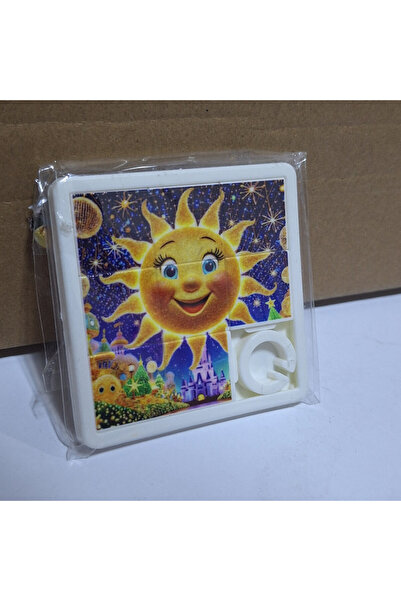 abnturk Ürün Boyutu 6*6 cm Oyuncak Puzzle Kaydırmalı Yerli Üretim Çocuklar İç...