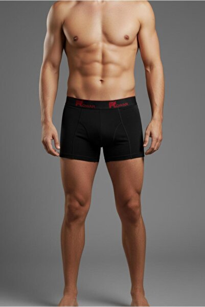 Rowar Men's Lycra Bamboo Boxer 6-Piece Economical Pack – Breathable Natural Fabric Comfortable Underwear