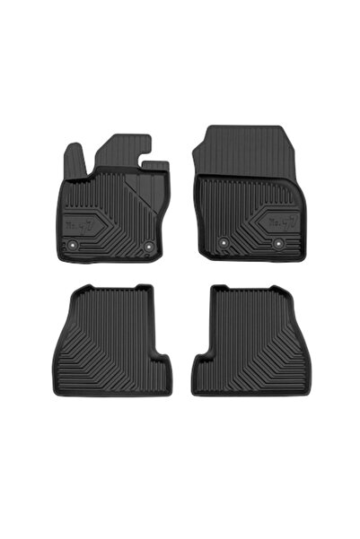 FroGum Set covorașe auto, Frogum, cauciuc, Ford Focus 3 III 2010-2018, negru