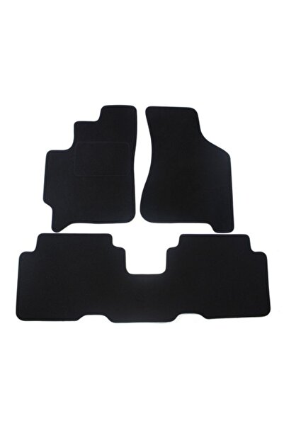 J&J automotive Set covorașe auto velur, Kia Carens, 2002-2006, 4 buc