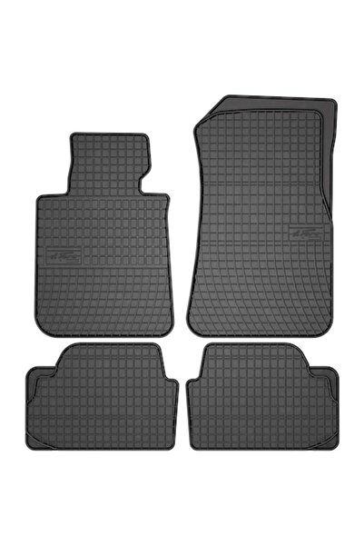 FroGum Set 4 covorașe auto ElToro din cauciuc pentru BMW Seria 1 E81 2004-2011 Hatchback Negru