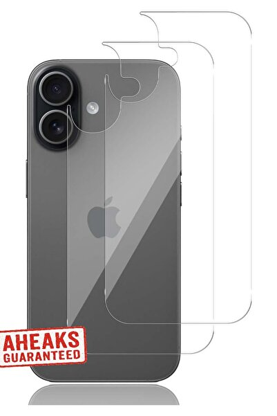 aheaks iPhone 17 İnce Arka Koruma Jelatini ve Esnek Kılıfla Kullanıma Uygun -...