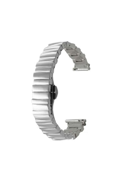 Nordic Curea subțire din oțel inoxidabil pentru ceas inteligent, 20 mm, auriu...