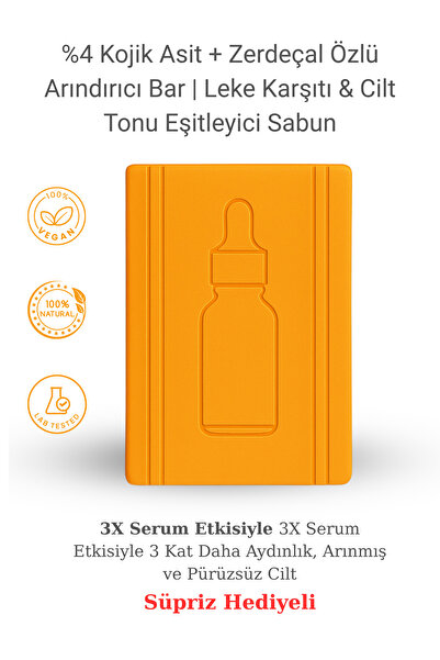 KOMPLİKE Kojik Asit Sabunu Zerdeçal ve Doğal Özlü Kojik Asit Etkisi ile Leke ...