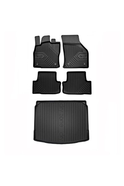 FroGum Covorașe auto pentru Skoda Karoq 2017, Frogum, cauciuc, negru