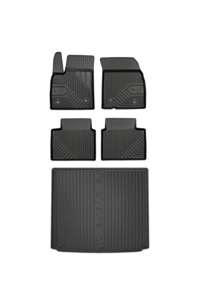 FroGum Set 5 covorașe auto pentru Ford Focus IV 2018-, Polimer, Negru