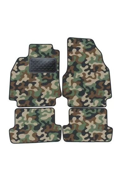 Renault Covorașe velur stil militar, Megane CC, 2002-2009, 4 bucăți