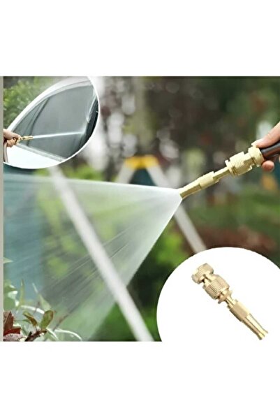 ÇEÇEN HOME Tazyikli Su Püskürtme Bahçe Sulama Püskürtme Hortum Başlığı Yüksek Basınçlı Ayarlanabilir