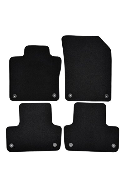 J&J automotive Set covorase din velur Premium negru, VOLVO XC60, 2017-, 4 buc