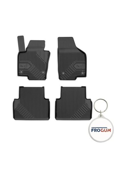 FroGum Set 4 covorașe auto din cauciuc Premium 3D pentru Volkswagen Sharan II...