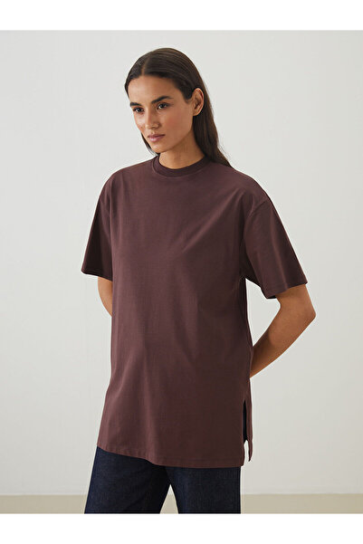 LC Waikiki Γυναικείο μπλουζάκι Özmarka New Season με λαιμόκοψη ποδηλάτου