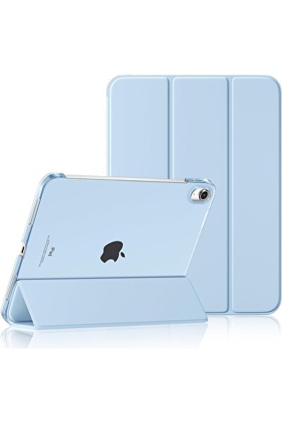 redmud teknoloji İpad 11.Nesil A16 11 İnç/10.Nesil 10.9 İnç Uyumlu Uyku Modlu Yatay Standlı Sert Smart Tablet Kılıfı