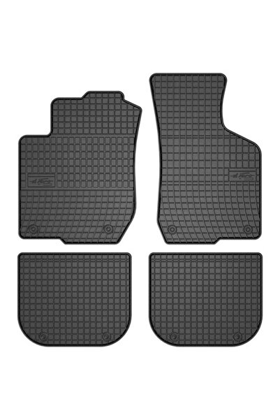 FroGum Set 4 covorașe auto ElToro din cauciuc pentru Audi A3 8L 1996-2003 Hatchback Negru