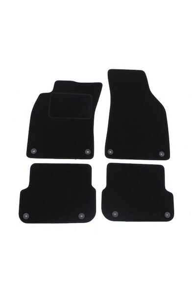 J&J automotive Set covorașe auto din velur, Audi A6, 2004-2007, 4 bucăți