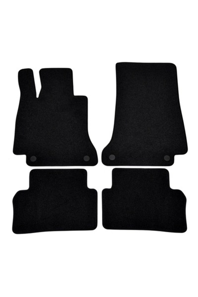 J&J automotive Covorașe auto din velur premium, negre, MERCEDES Clasa E, 2020...