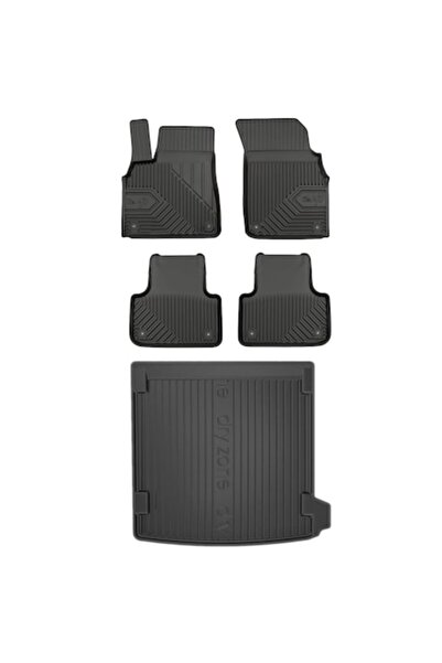 FroGum Set 5 covorașe auto pentru Audi Q8 2018, Frogum, negru