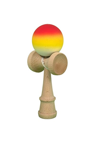 LEIBOO Kendama, Profi-Silicon, Gradient Model, Orange - Red