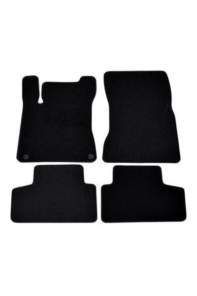 J&J automotive Set covorase din velur Premium negru, MERCEDES GLB, 2020-, 4 buc