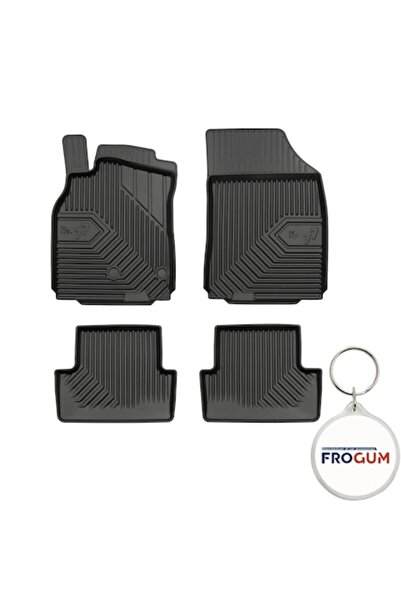 FroGum Set de 4 covorașe de cauciuc Premium 3D pentru Renault Megane III Coup...