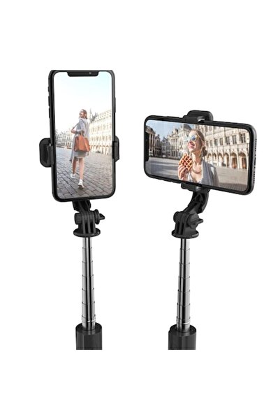 Nordic Stick selfie L11 Mini trepied, Bluetooth, negru