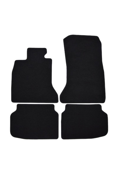 J&J automotive Covorașe auto din velur premium, negre, BMW Seria 7, 2009-2016...