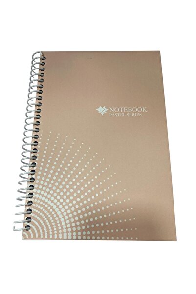 tüftürük Pastel Cover 17X24 100 Sheets Unlined Spiral Notebook