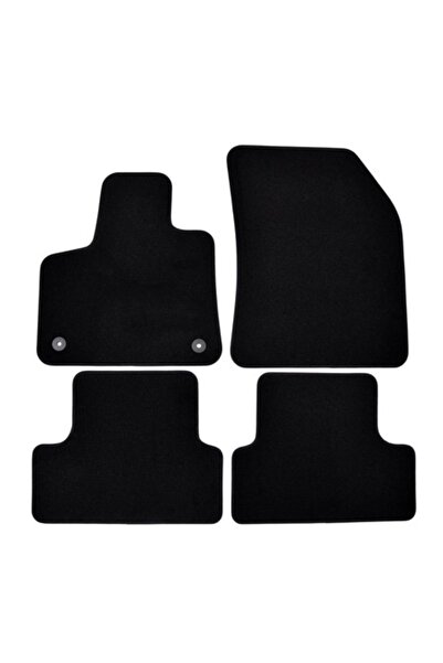 J&J automotive Covorașe auto din velur premium, negre, OPEL Grandland X, 2017...