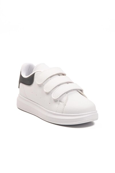 WALKWAY 2480-26K F White-Black Children's Sports Shoes