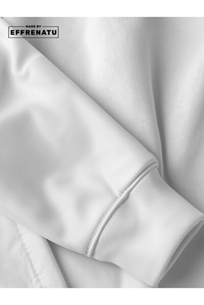 EFFRENATU Bird Patterned Colorful Printed Hoodie Tracksuit